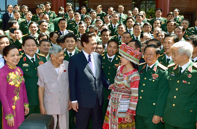 Xây dựng quân đội vững mạnh, kiên quyết bảo vệ độc lập, chủ quyền, toàn vẹn lãnh thổ - ảnh 1